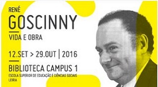 Micro exposição “René Goscinny: vida e obra”