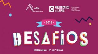 Desafios: matemática – 1.º e 2.º Ciclos | inscrições até 23 de fevereiro de 2018