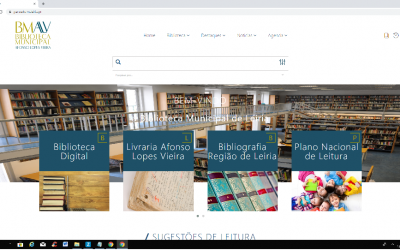 Conheça o novo Catálogo da Biblioteca Municipal Afonso Lopes Vieira