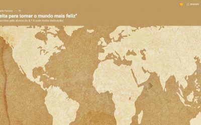 Receita para tornar o Mundo mais Feliz | Biblioteca Escolar Dr. Correia Mateus