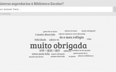 “Que palavras segredarias à Biblioteca Escolar?” | Outubro – Mês Internacional da Biblioteca Escolar | Agrupamento de Escolas D. Dinis