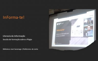 Semana dos Direitos Humanos e da Luta contra a Corrupção | InForma-te! | Sessão de formação sobre plágio | Literacia da Informação | Biblioteca José Saramago | Politécnico de Leiria