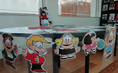 Quino [1932-2020]- património dos seus bonecos em exposição na Biblioteca da ESDS