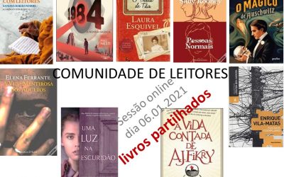 Biblioteca da ESDS – sessão da Comunidade de Leitores em janeiro