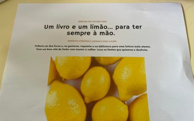 Remédios Literários na BE de Colmeias