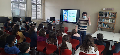 Temos um escritor na escola? Semana da Leitura (AERSI)