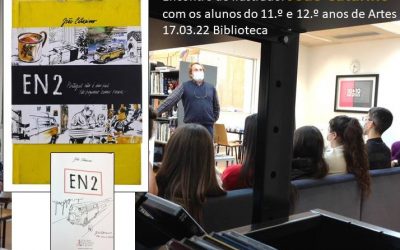 Biblioteca ESDS – Encontro com o ilustrador João Catarino