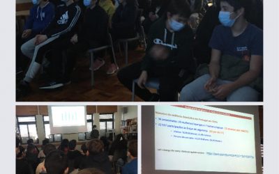O CES veio, novamente, à escola José Saraiva