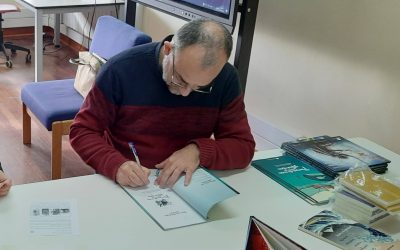Carlos Nuno Granja no AERSI (Ronda de escritores 2023)
