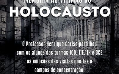 Dia Internacional em Memória das Vítimas do Holocausto na Escola Secundária de Domingos Sequeira