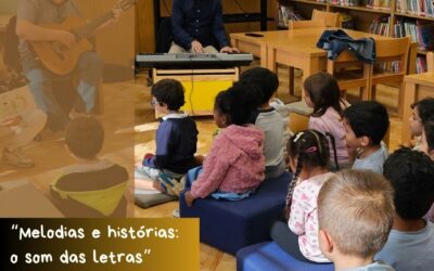 “Melodias e Histórias: o som das letras”, no Agrupamento de Escolas Rainha Sta. Isabel