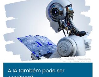 A IA também pode ser escritora?, na Biblioteca José Saraiva