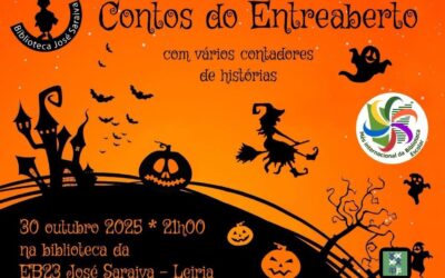 “Contos do entreaberto” na Biblioteca José Saraiva